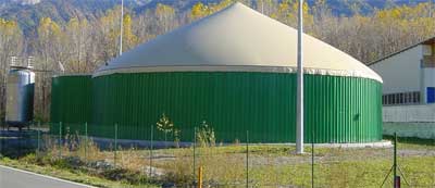 Impianto a biogas